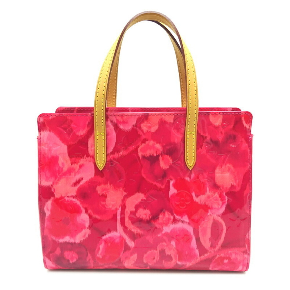 Louis Vuitton Catalina BB Vernis Pink Ikat Flower Handbag